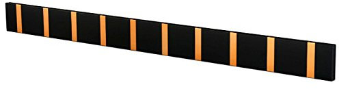 LoCa Knax 10 Garderobe Haken Kupfer (Schwarz)