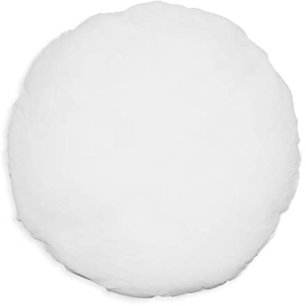 Haus und Deko Polyester Füllkissen Kissenfüllung weiß Kopfkissen Sofakissen rund Kissen ca. 70 cm Ø