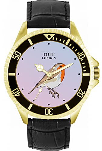Toff London Robin-Vogel-Uhr