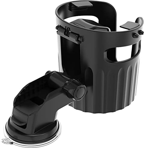 KEMIMOTO Cup Holder, Reusable Drink Cup Holder with Tongue Depressor, Universal Anti-Spill Drink Fold Suction Car Drink Stand for Car, Boat, Desk, Surfboard