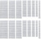 Glarks Assortiment de 5000 clous galvanisés de calibre 18 pour assemblage d'armoire de moulage (F30)