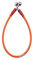 XKCMGSI Tuyau d'Huile Frein Moto Moto 70 Cm 80 Cm 90 Cm Dirt Bike en Acier Inoxydable Tressé Hydraulique Ligne De Frein Embrayage Tuyau D'huile Tube Ligne Frein(Orange 90cm)