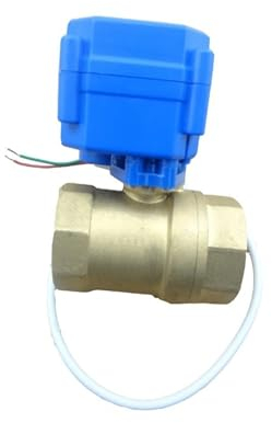 MUHM 10 Einheiten motorisierter Kugelhahn DN15 (1/2), elektrisches Ventil, 2-Wege