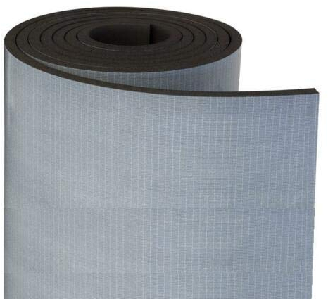 NMC Kautschuk Platte selbstklebend Insul Roll XT Isolierung Dämmung 6mm - 10m² 1/2 Karton, Brandverhalten B-s3, d0