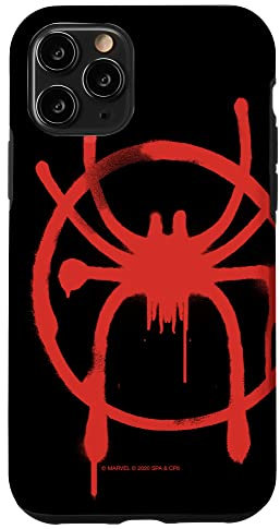 Hülle für iPhone 11 Pro Marvel Spider-Man in die Spider-Verse-Ikone von Miles Morales
