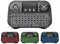 BIFANS Mini Bluetooth & 2.4G Keyboard for Android TV Box/PC/FireStick/Laptop with Touchpad, Backlit, BT & 2.4G USB Dongle