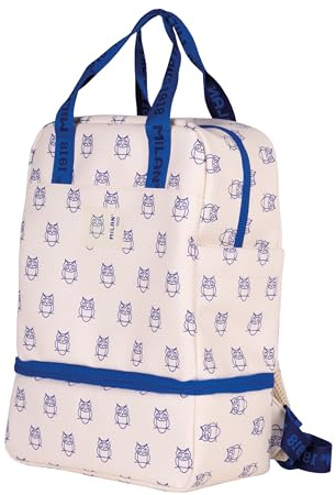 MILAN® Schulrucksack Kinder 13.5L mit Kühlfach 460 since 1918 beige