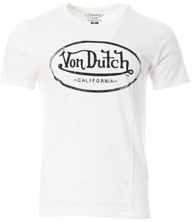 Von Dutch T-Shirt Blanc Homme OG2 Blanc XL