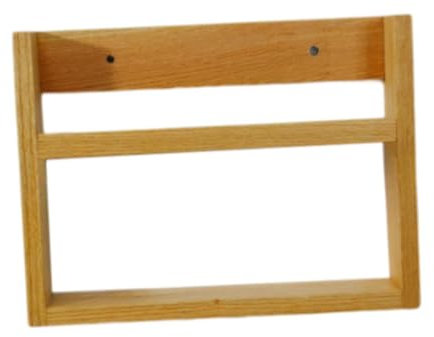 Folpus An der montierter Zeitschriftenhalter, Broschürenhalter, modernes, minimalistisches Wandregal, Comic-Display, Zeitungs- und Bücherregal für