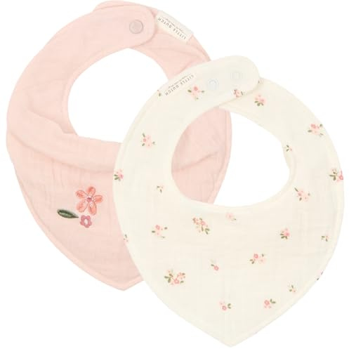 Little Dutch Lätzchen Bandana Dreieckstuch Halstuch Baby Kleinkind 2er Set Fairy Blossom & Blossom - Fairy Garden