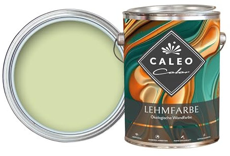 Caleo Color Lehmfarbe ZAUBERWALD 5 Liter - ökologische Wandfarbe für Wohnzimmer und Co. - hoch deckend, tropffrei, geruchsneutral
