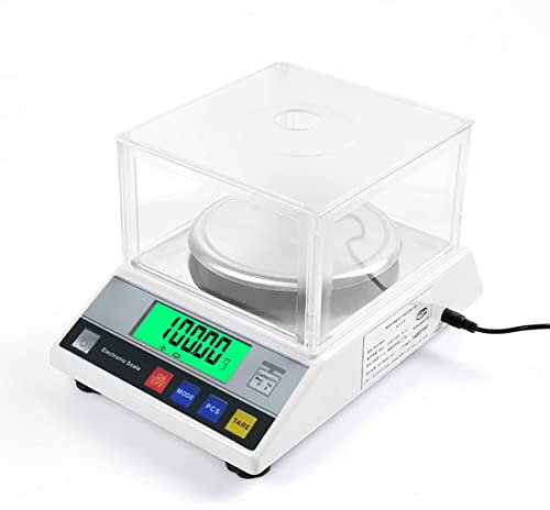 Báscula electrónica de precisión de 0,01 g, retroiluminada LCD, báscula de cocina digital de 2 kg, función de tara, balanza de laboratorio, báscula de peso para básculas de joyería de oro (color: 600