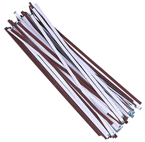 BUGUUYO Lot De 100 Feuilles De Papier De Verre Autocollantes Pour Sculptures En Verre Bijoux Créatifs