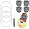 4PCS Replacement Parts for Owala Accessories with 4PCS Bottle Seal Rings, Replacement Stopper for Owala, BPA-Free Silicone Water Bottle Top Lid Gasket Replacement Parts for Owala 16/19/24/32/40oz