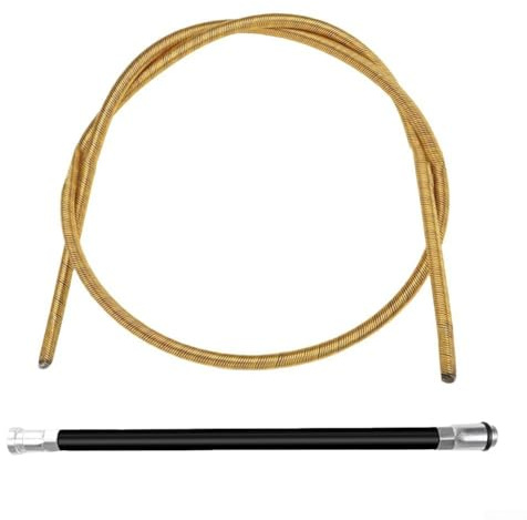 Arbre d'entraînement de rechange pour ponceuses à cloison sèche Porter Cable 7800 et 7801 – Arbre flexible de 1085 mm avec manchon de protection pour modèles 7800 types 1-5, 7801 type 1 et 259385 type
