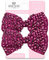 Rhinestone Hair Clips for Girls, Glitter Hair Bow Clip, Hair Accessories, A pack of 2pcs, Fuchsia