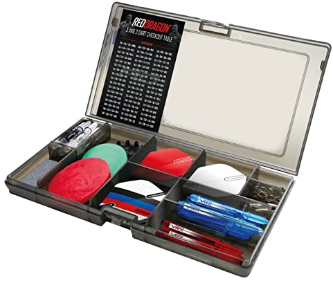RED DRAGON Darts Optima Multi Accessory Pack – Professionelles Dartzubehör
