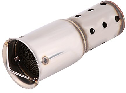 Keenso Motorrad Auspuff Endschalldämpfer, Universal Motorrad 51mm Auspuff DB Killer Lärm Eliminator Motorrad Auspuff Endschalldämpfer(2)