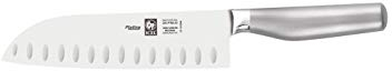 Faca santoku com alvéolos Platina ICEL - Aço inoxidável