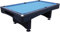 John West Pool Billardtisch Black Pool 6 ft - 180x90 cm mit Schieferplatte inkl. Montage und Zubehörset Billard