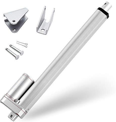 DCHOUSE 1000N 450mm Hub max Linearantrieb, DC 12V-Motor Lineartechnik-Aktuatoren für elektronische, Medizinische, Elektrische Türöffner und Automatisier ungsanwendungen