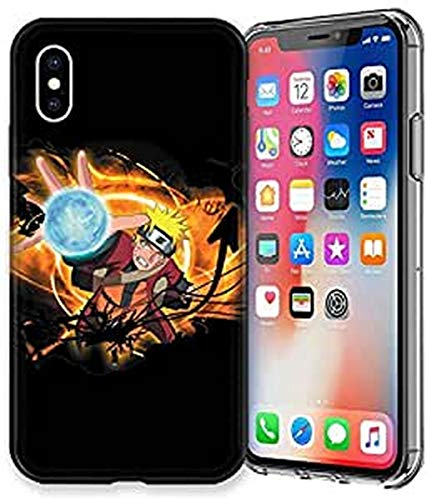 Cokitec Schutzhülle für iPhone X/XS Manga Naruto Schwarz