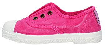 Natural World Baskets Basses pour Femme, Couleur : Rose., 33 EU