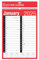 Kalender für 2021, mit Spiralbindung, Spiralbindung, 2 Spalten, A3, 1 Monat, dickes und umweltfreundliches reines Papier