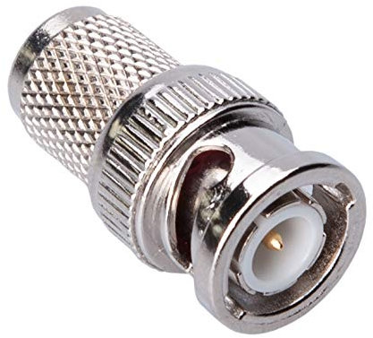 CCTV BNC Adattatore per spina Cavo connettore maschio coassiale RG59 / RG62 Installa adattatore presa SDI con perno in ottone e vite di fissaggio per camera di sorveglianza CCTV antenna DVI DAB CB