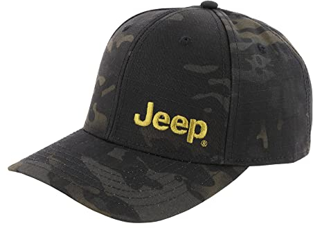 Jeep Text LP - Black Camo/Green Cap