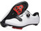 ARTVEP Fahrradschuhe Herren Damen Rennradschuhe MTB Radschuhe Kompatibel mit Look SPD SPD-SL Delta Lock Pedal Reitschuhe Peloton Schuhen Weiß EU46 / 280