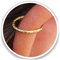 Helix Piercing Gold – Gehämmertes Helix Ohrring 20G 8mm – 14k Gold Filled Helix Ring für Damen – Piercing Ohr Gold – Handgemachter Ohrpiercing Schmuck