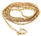 Windalf Zarte Halskette MAYA 50 cm Collier mit kleinen Kugeln Bronze