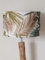 abat-jour motif feuilles or Luminaire idée cadeau noël anniversaire décoration palmier exotique (Ø 45 cm)