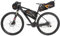 ROCKBROS Fahrradtaschen Set wasserdichte Lenkertasche + Rahmentasche + Satteltasche für Fahrrad, Bikepacking 2L + 3,5L + 10L Schwarz Orange