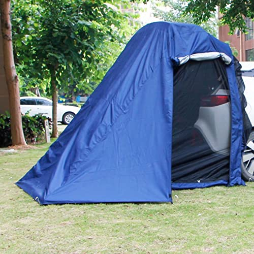 Serlium Camping-Auto-Zelt, Auto-Camping-Zelt, Markise, Verlängerungszelte, Regensicher, Doppellagig, Mit Aufbewahrungstasche Für SUV-Auto-Heckklappe