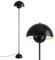 SUNLLOK Moderne Industrie LED Stehlampe Stehtischlampe - Vintage Eckregal Bett Leselampe Steh Schreibtischlampe - Tageslichtlampe Standleuchte Deko für Wohnzimmer Schlafzimmer (Schwarz, fassung e27)
