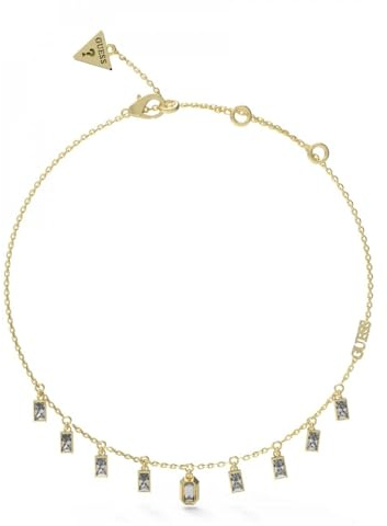 GUESS JUBN04250JWYGT-U Halskette Hashtag, Silber, Kein Edelstein