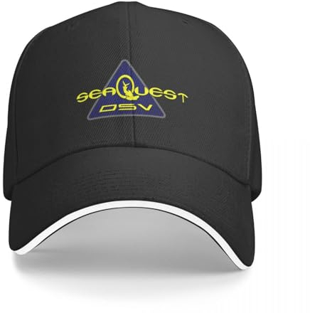 Baseball Kappe SeaQuest DSV Logo Klassisches T-Shirt Baseballkappe Snapback-Mütze Teemütze Golfmütze Herrenmütze für Damen Herren Geschenk