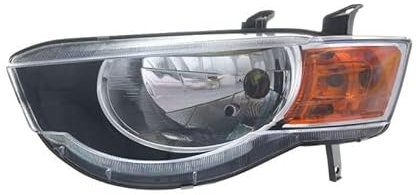 EDA PREMIUM auto Scheinwerfer Links 8301B651 passend für MITSUBISHI COLT 2008-2012, mit Stellmotor für LWR, H4, ECE