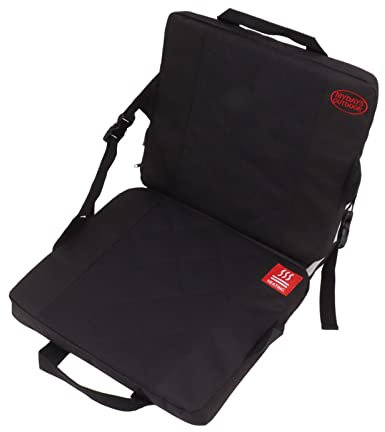 Heated stadium seats for stands, heated folding chairs for outdoor sports, comfortable seats, heated 15 inch camping chair, heated folding chair for office, outdoor camping