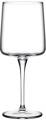 Pasabahce Lot de 6 verres à vin rouge iconique en verre transparent 43 cl - élégants, résistants et lavables au lave-vaisselle