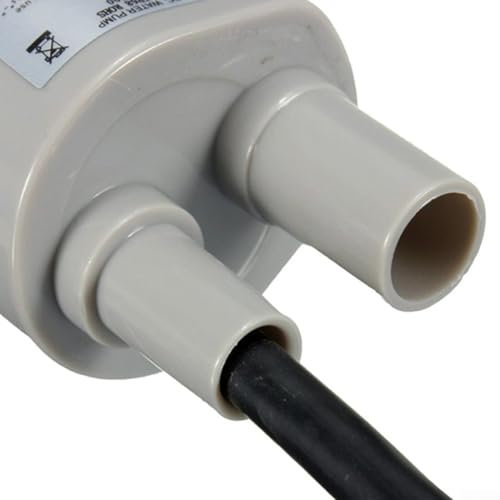 DC 12V Whale Pump Submersible Water Pump for Camping, High Flow Rate of 840L/H with 5M Head Lift