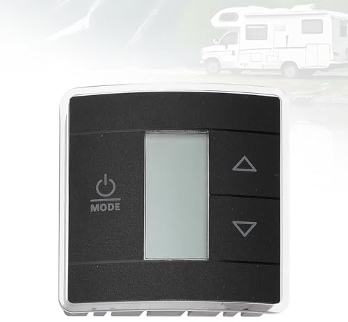 Thermostat Mural Pour Camping-Car, 3316250.712 Remplacement Pour Climatiseur Pour Dometic Rv Affichage Numérique LCD De La Température ContrôLe Précis Rétroéclairage Auto-Extinguible