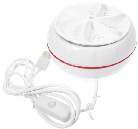 SEWACC Mini Lavadora Portátil 30w Usb Temporizador Inteligente y Apagado Automático Para Ropa Delicada Dormitorio, 1 Unidad Ligera y Compacta Para Viajes y Uso Doméstico