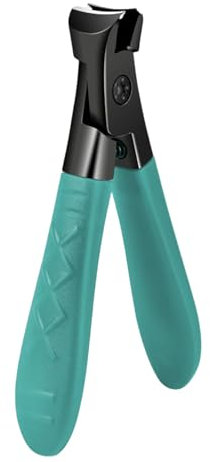 Large Nail Clippers for Thick Nails – Durable Stainless Steel Trimmers with Long Handles, Perfect for Seniors and Men. (Green)