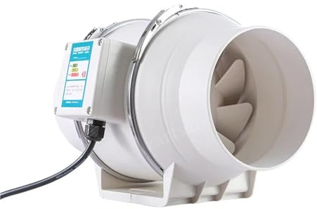 4 Inch Silent Inline Duct Wall Air Blower Industrial Channel Extractor Exhaust Fan 220V for Bathroom Hood Grow Ventilation Vent
