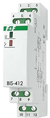 Bistabile Gruppen Hotel Sequenzrelais F&F BIS-412 230V Relais 6226