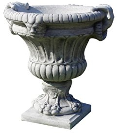 Antikes Wohndesign Steintopf Pflanzschale Blumenkübel Pflanzkübel Amphoren Schale Blumentopf 205KG