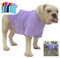 Lovelonglong Hund T-Shirt, 100% Baumwolle, Haustier T-Shirt, Hund-Unterhemd T-Shirts Für Französische Bulldoggen, Englische Bulldoggen, Möpse Violet B-S